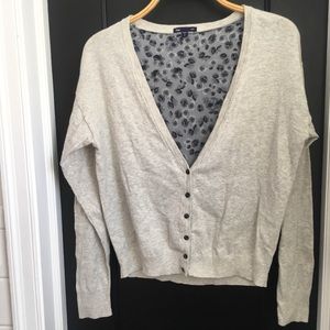 Gap floral cardigan